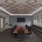 Ekena Millwork 638W x 638H x 38T Large Fowler Decorative Fretwork Wood Ceiling Panels, Cherry CELW60X60X0375FLRCH - alternate 4